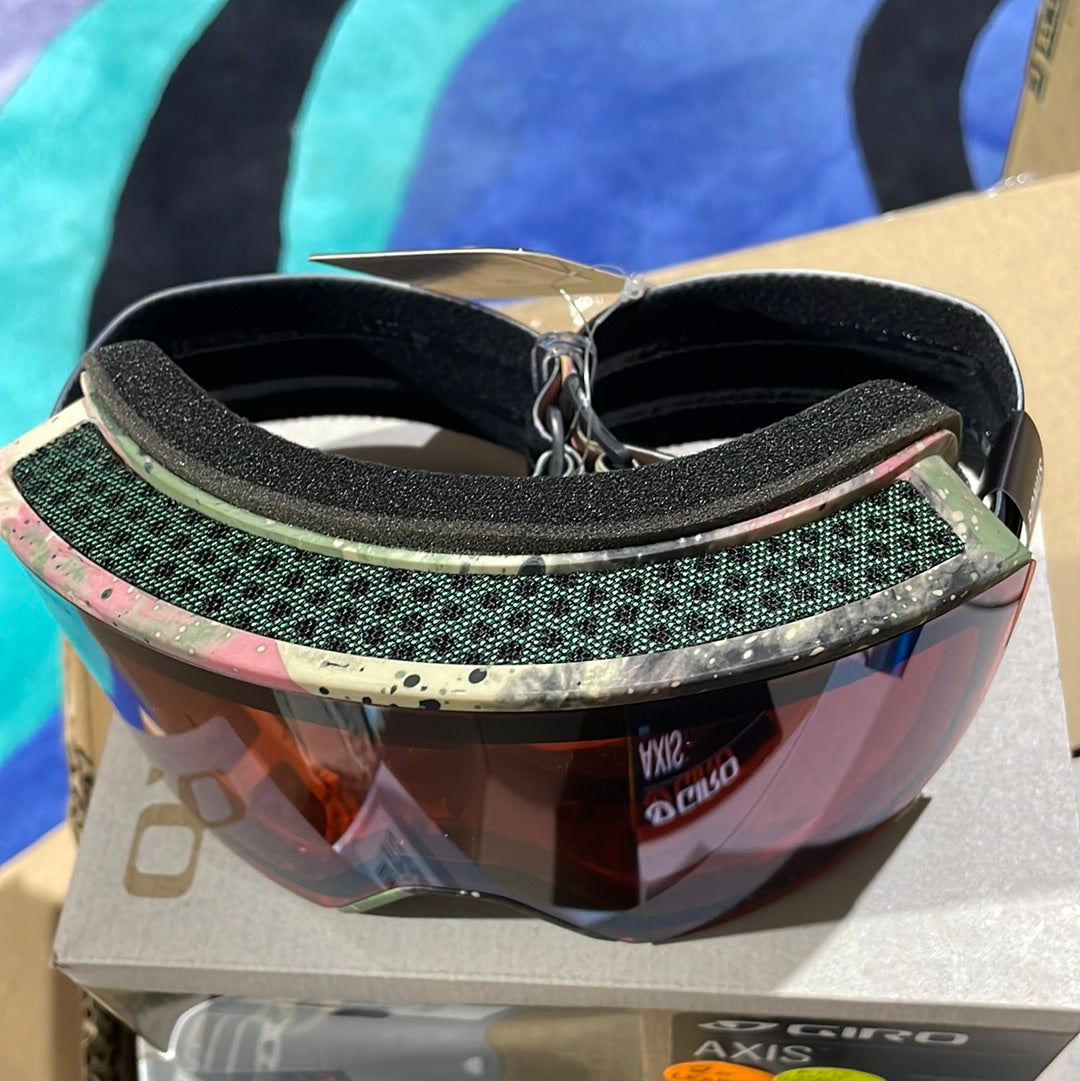 Snow Goggles AXIS GIRO Green Marble, Vivid Petrol/ Vivid Infrared ( 2 x lenses)