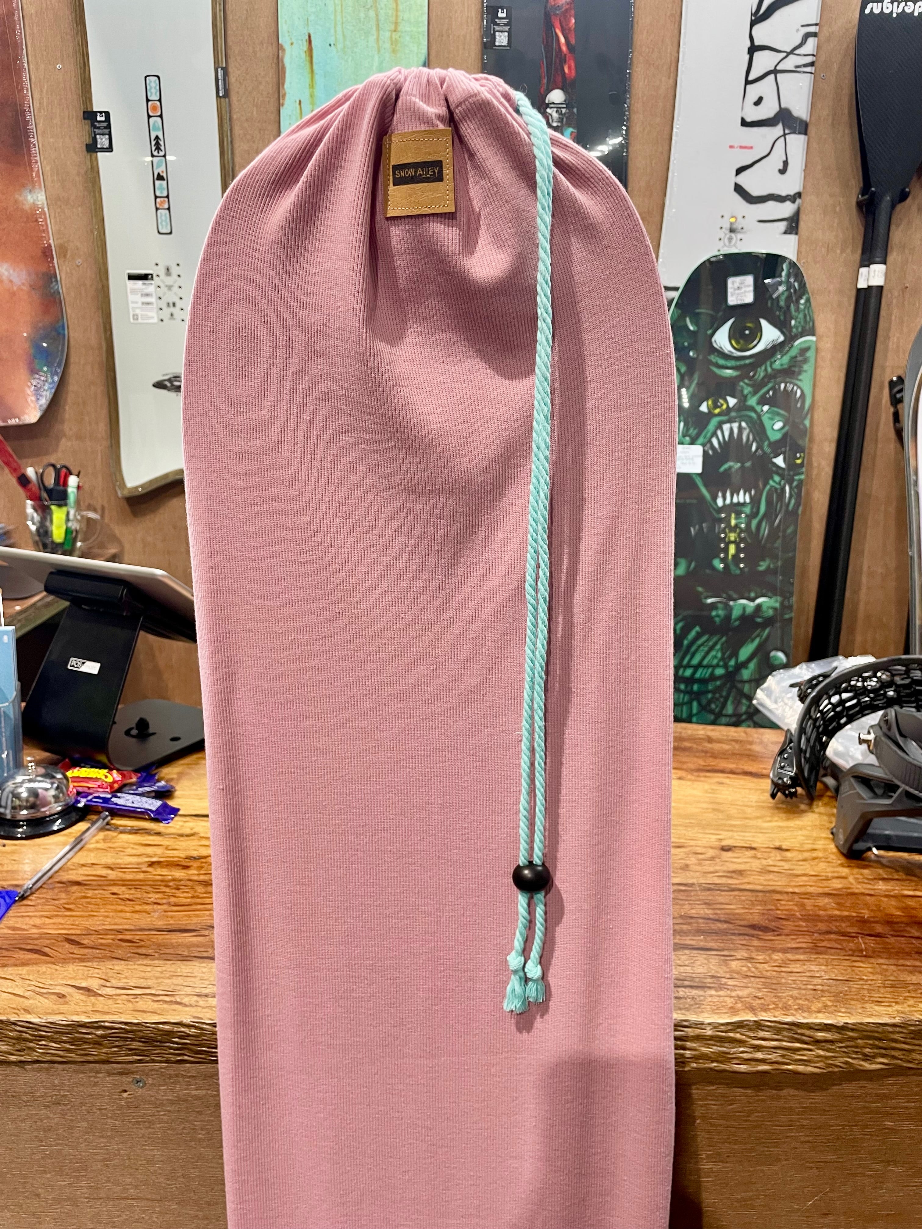 Snowboard Sock Pink- 159cm length, hand made