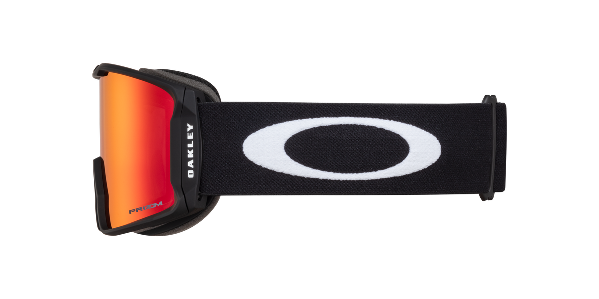 Oakley Line Miner™ Large Snow Goggles prizm snow torch iridium Lenses, matte black Strap