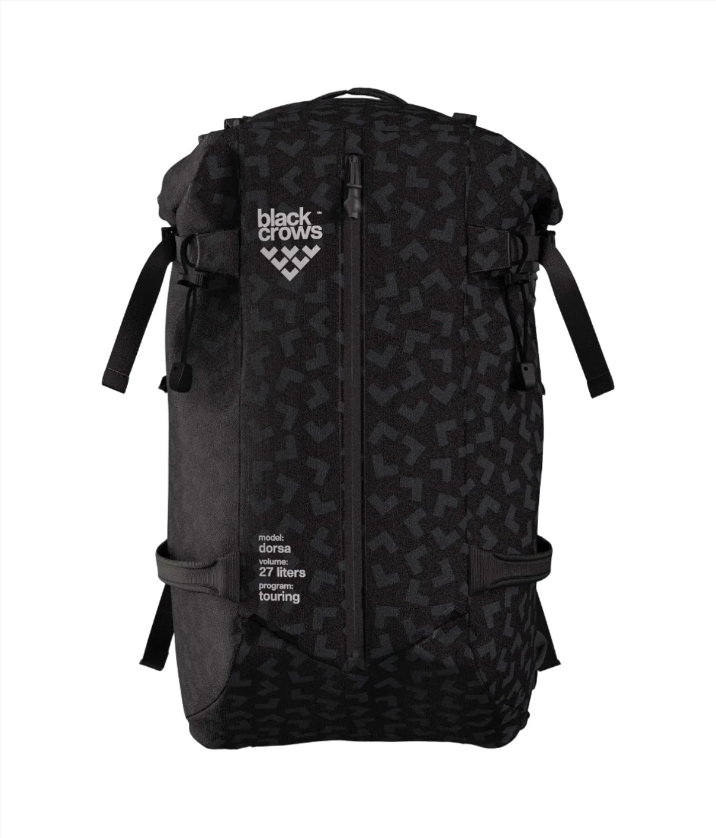 Snow Bag Mountaineering DORSA 27L, Black Crows