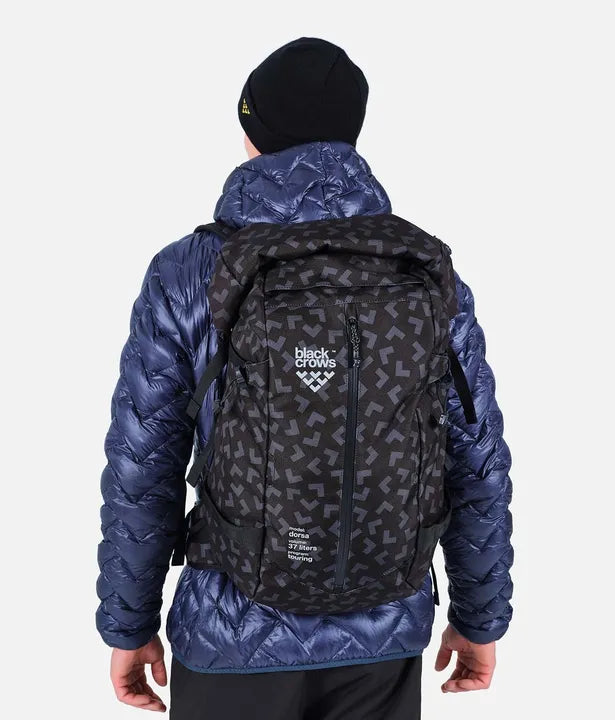 Snow Bag Mountaineering DORSA 37L, Black Crows