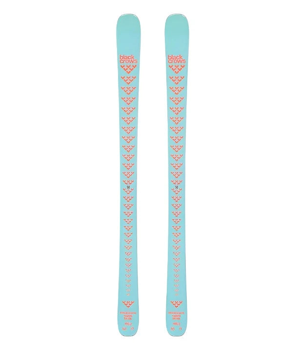 Snow Skis CAPTIS BIRDIE 90mm Black Crows, Womens 2025