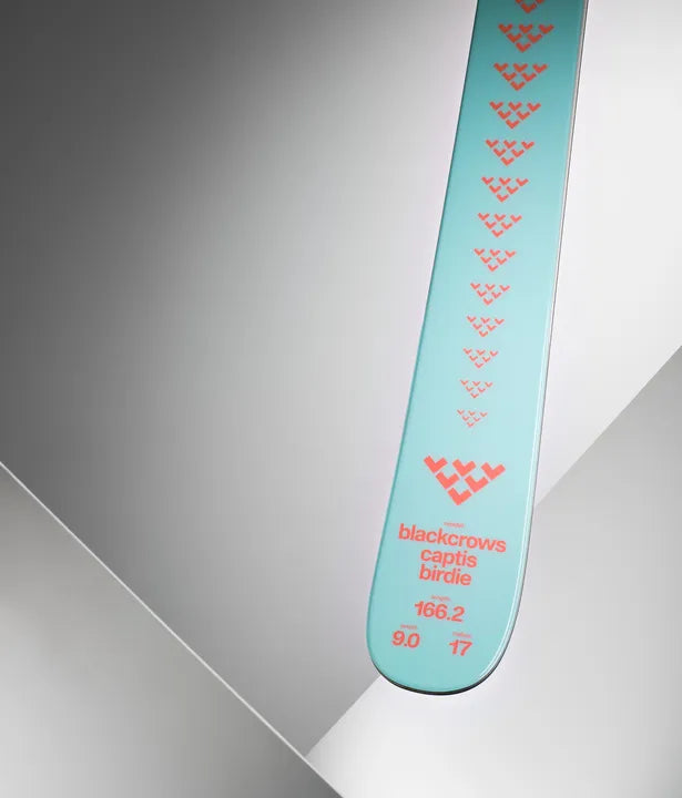 Snow Skis CAPTIS BIRDIE 90mm Black Crows, Womens 2025