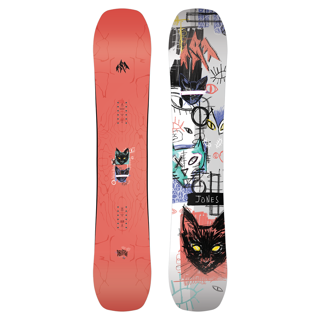 Snowboard JONES 2026 Rally Cat Womens Snowboard