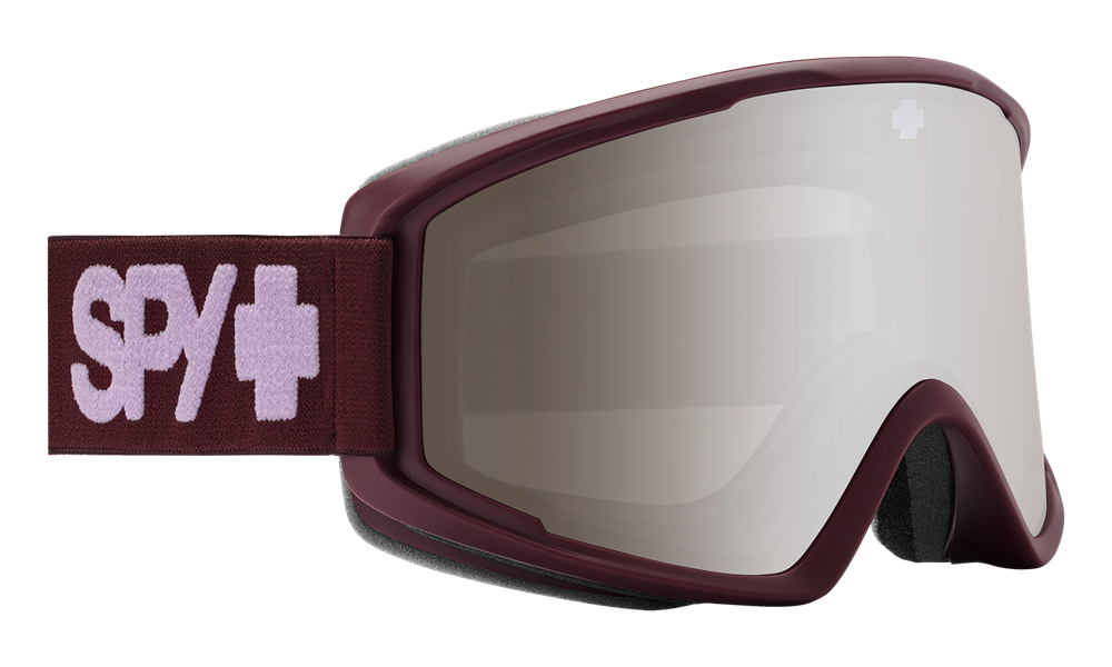 Snow Goggles SPY CRUSHER ELITE - Matte Merlot- Bronze w/Silver