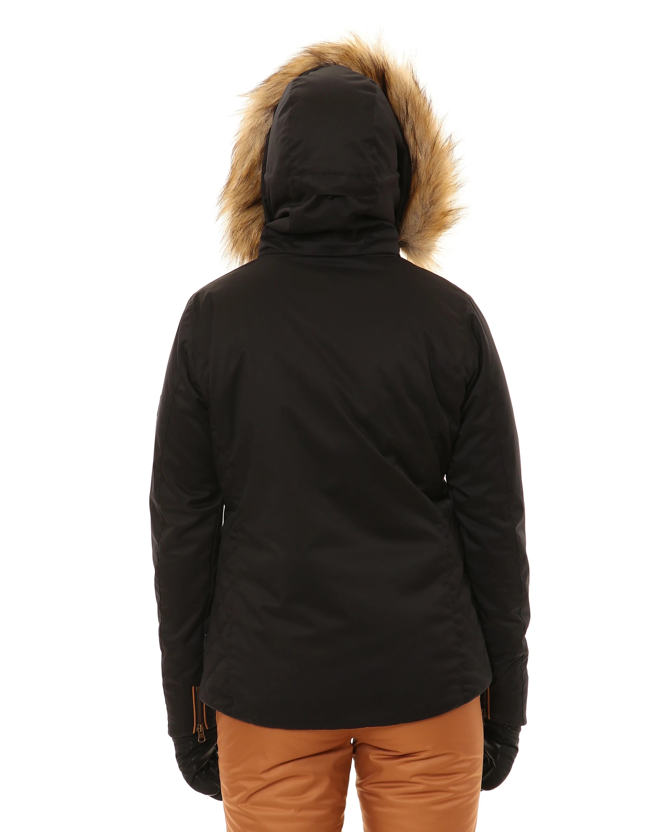 Snow Ski Jacket XTM ST Moritz, Black Size 18