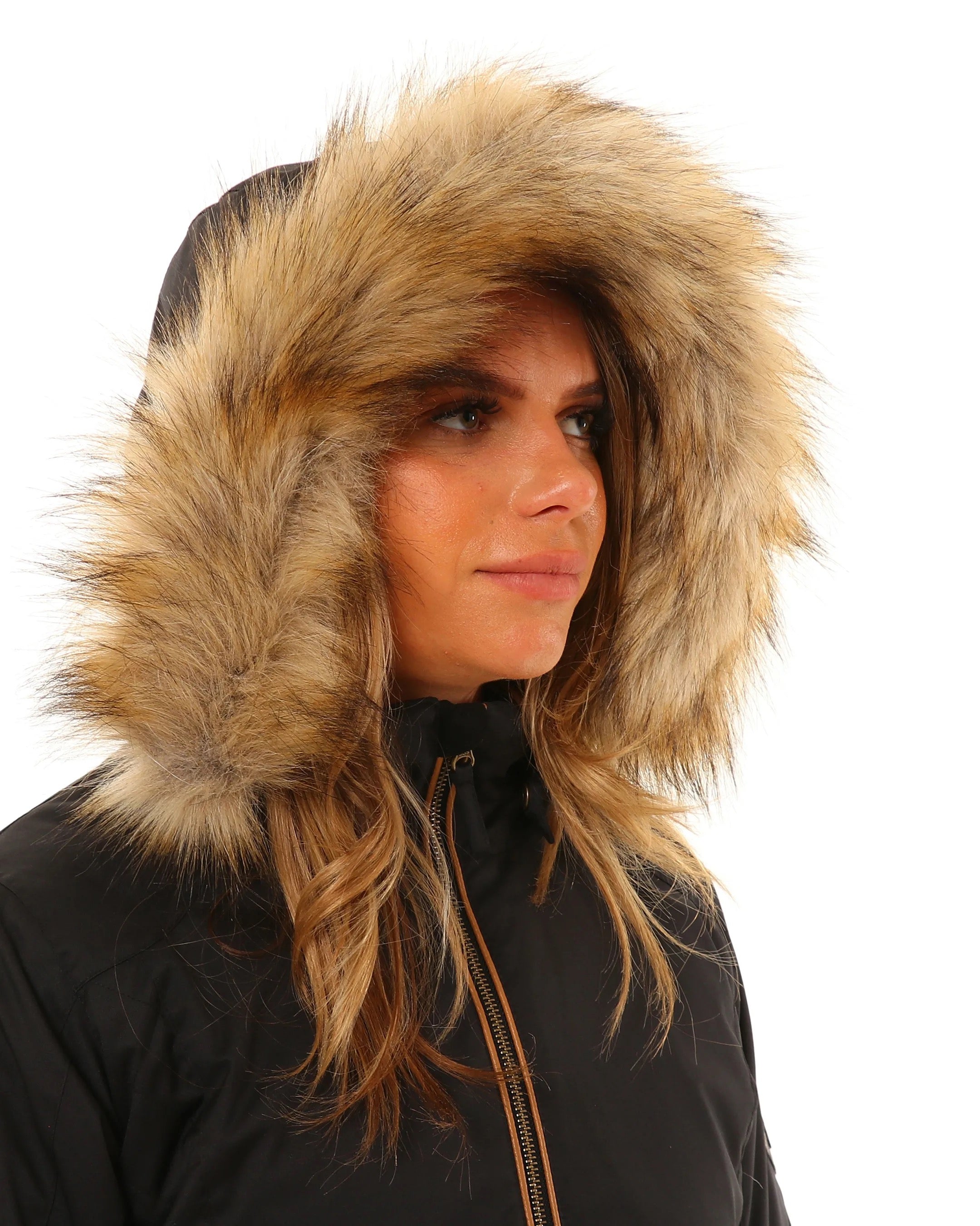 Snow Ski Jacket XTM ST Moritz, Black Size 18