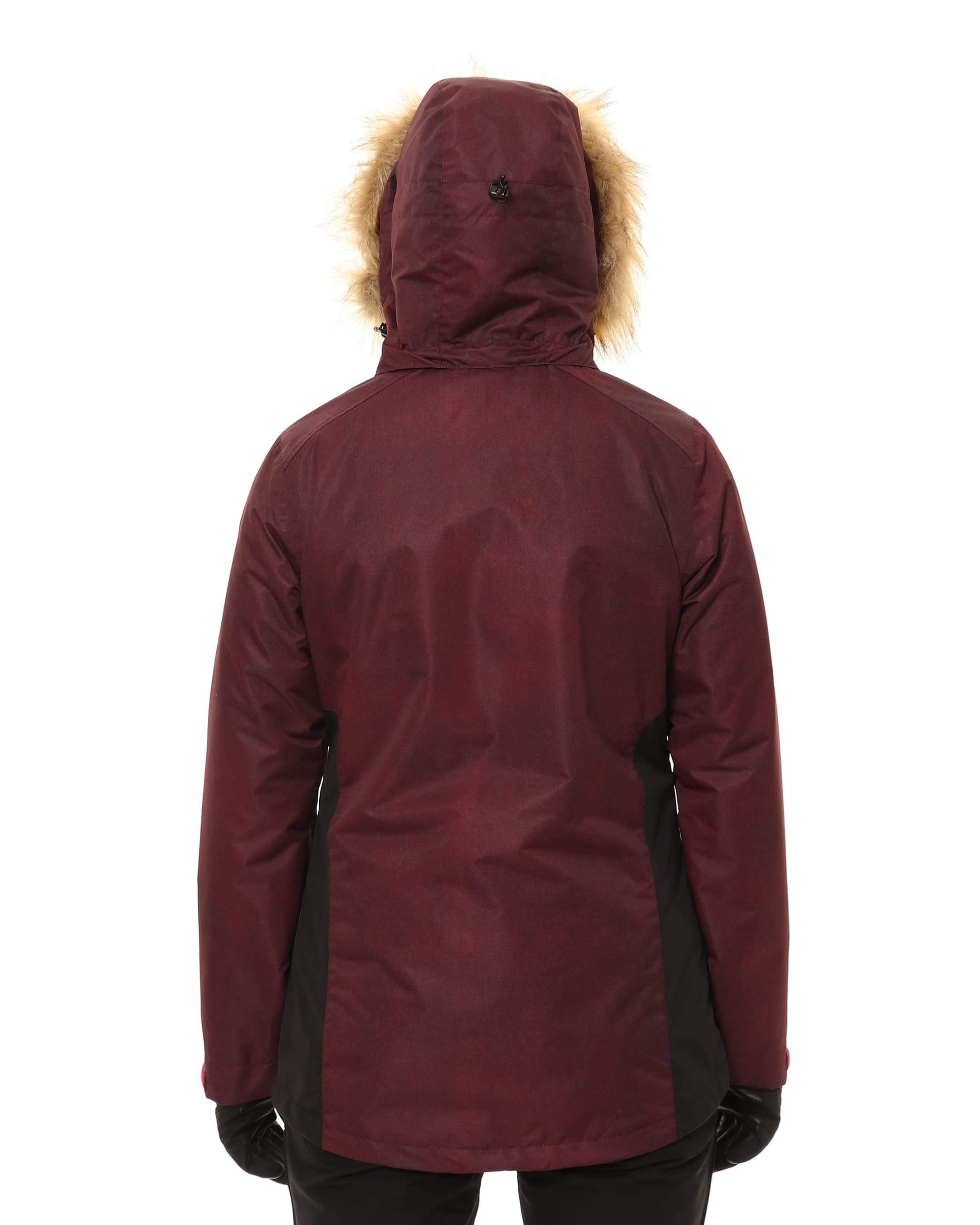 XTM AYLA LADIES SKI JACKET & POLAR FLEECE SHIRAZ, Free Shipping - Alleydesigns  Pty Ltd                                             ABN: 44165571264