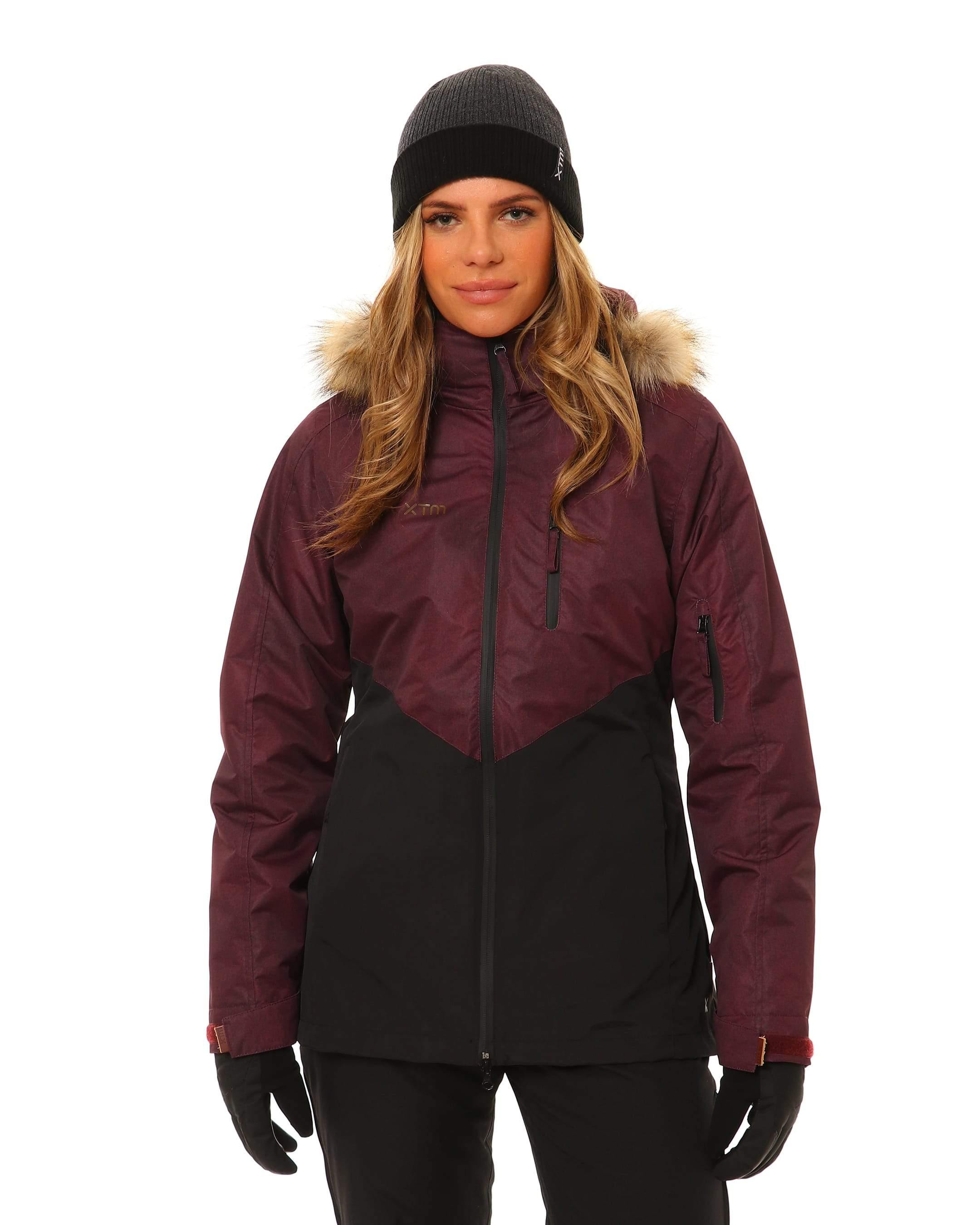 XTM AYLA LADIES SKI JACKET & POLAR FLEECE SHIRAZ, Free Shipping - Alleydesigns  Pty Ltd                                             ABN: 44165571264
