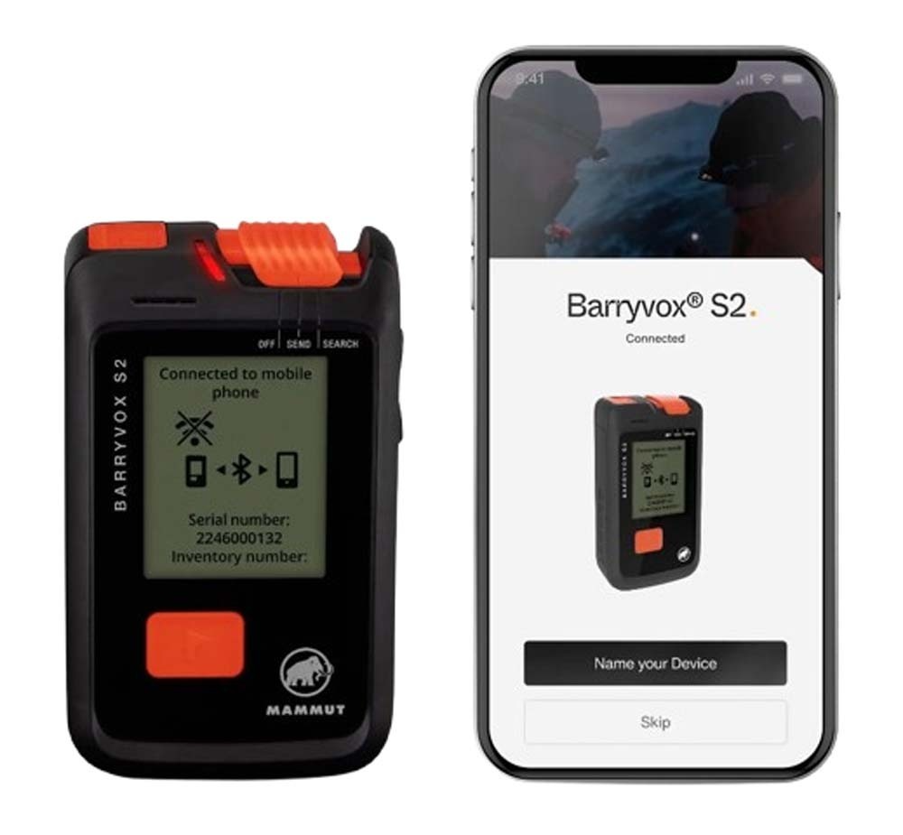 Mammut Barryvox S2-Avalanche Beacon - Black