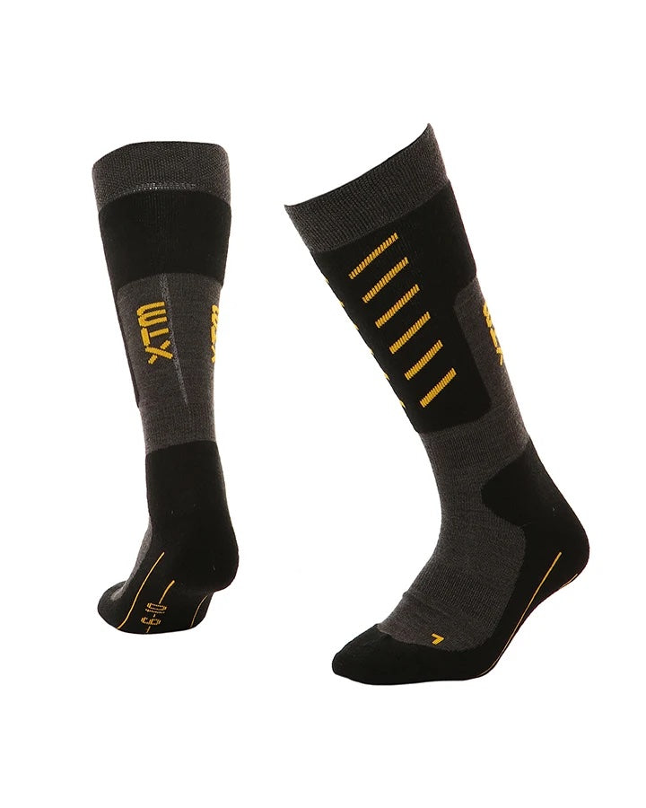 Snow Sock XTM Half Pipe Socks- Black