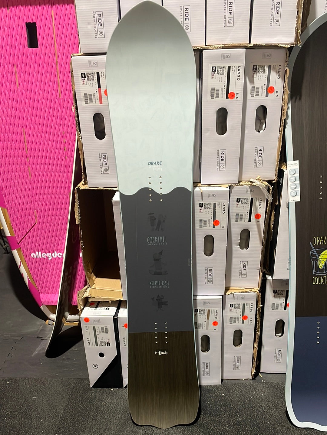 Snowboard DRAKE Cocktail - 157cm