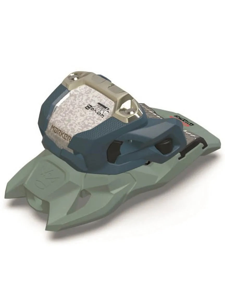 SKI Bindings MARKER SQUIRE 11, 90mm -Teal & Green