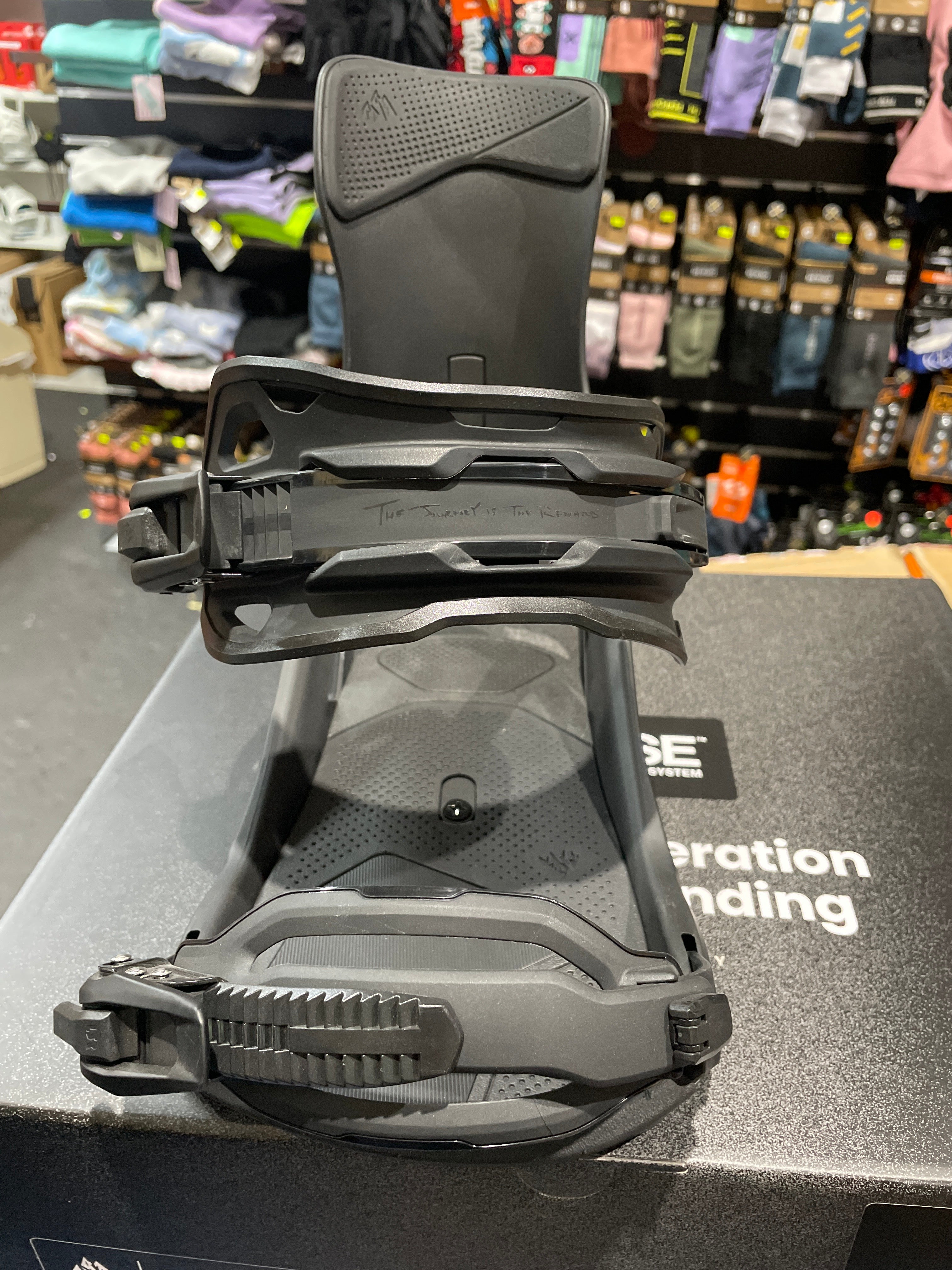 FASE JONES Mercury FASE® Fast Entry Snowboard Bindings 2027 Stealth Black