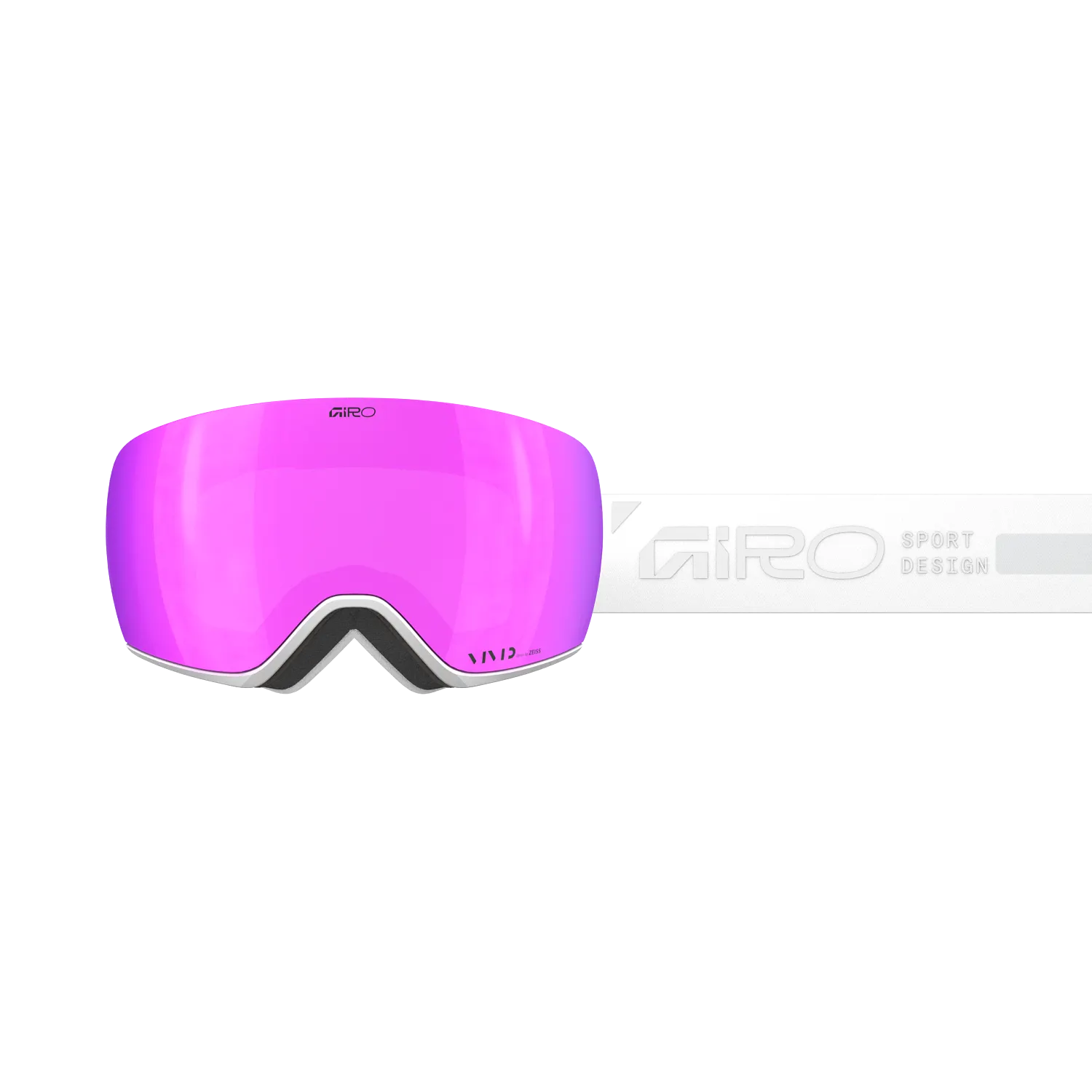 Snow Goggles ARTICLE II GIRO Rails White / Pink + Infrared (2 X lenses)