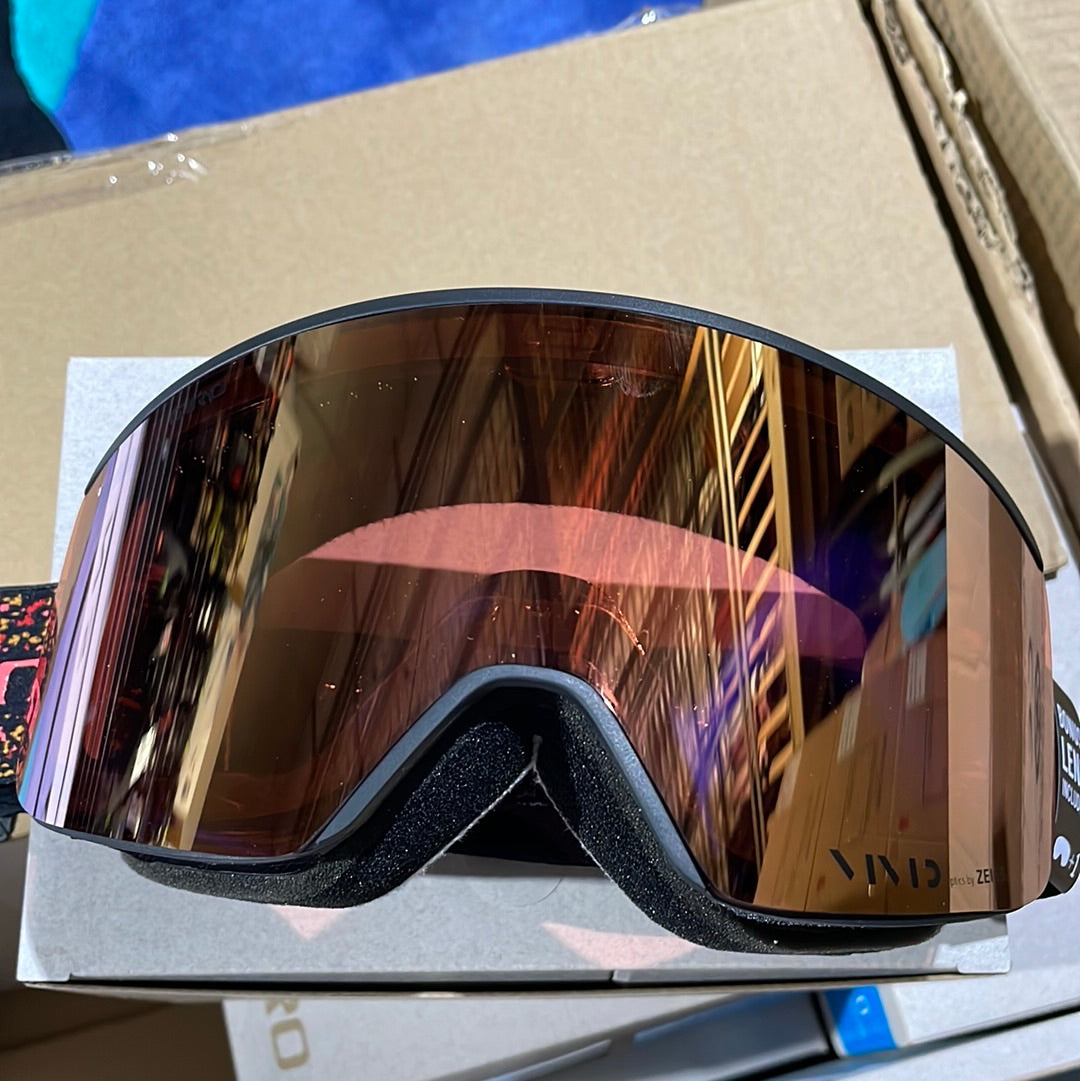 Snow Goggles ELLA GIRO Tigerlily Expedition / Vivid Rose Gold + Infrared ( 2 x lenses)