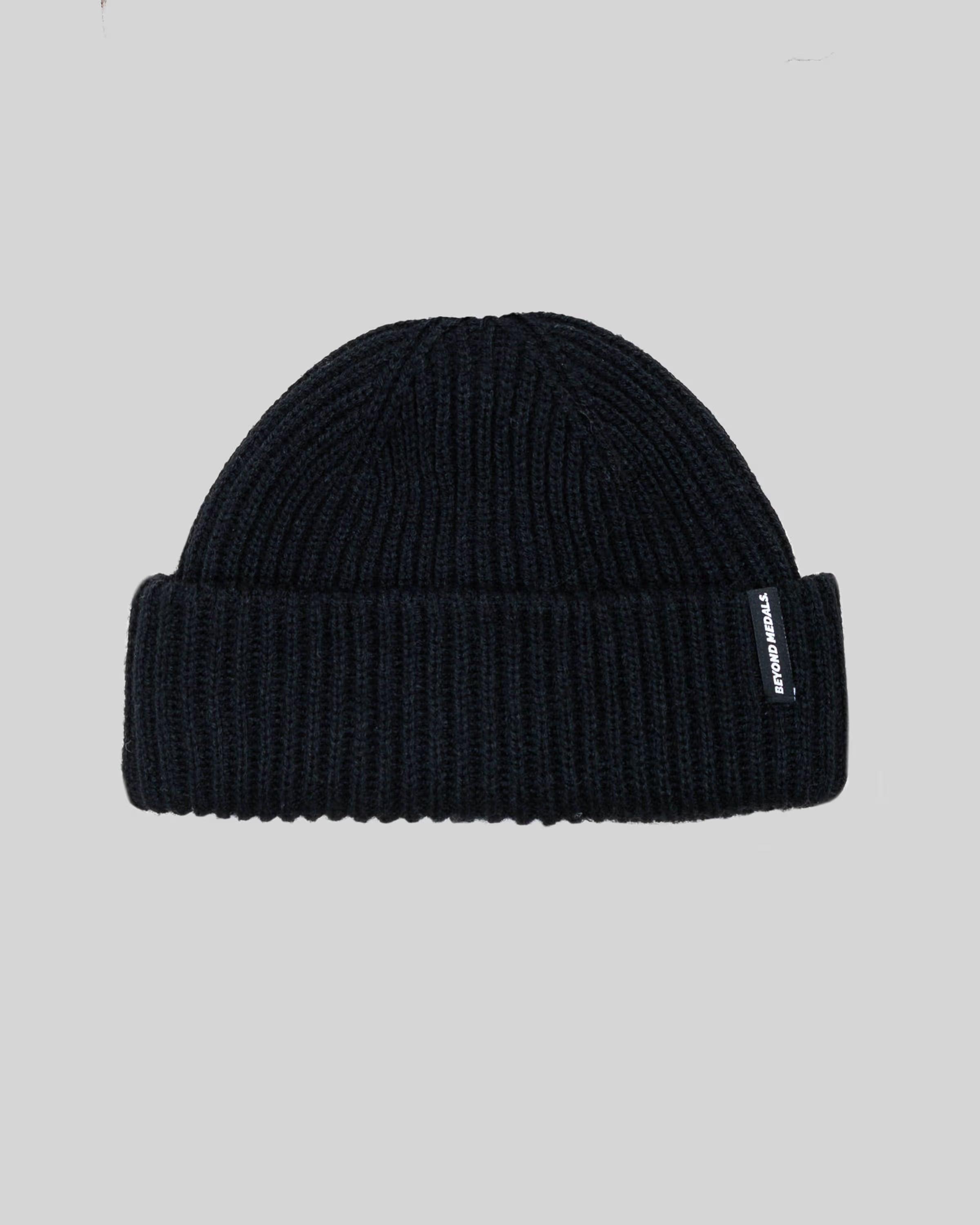 Beyond Medals Short Beanie- Black Or Brown