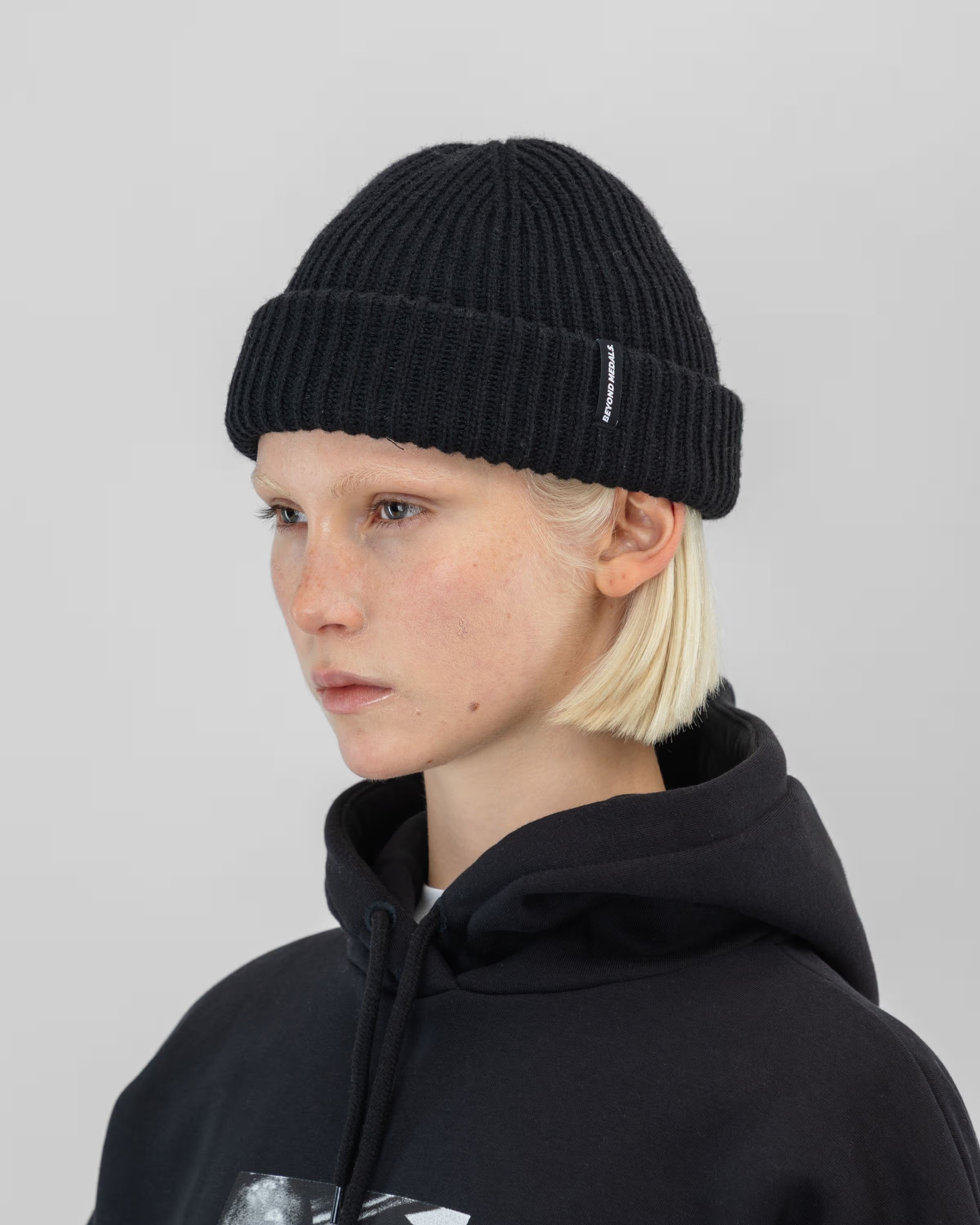 Beyond Medals Short Beanie- Black Or Brown