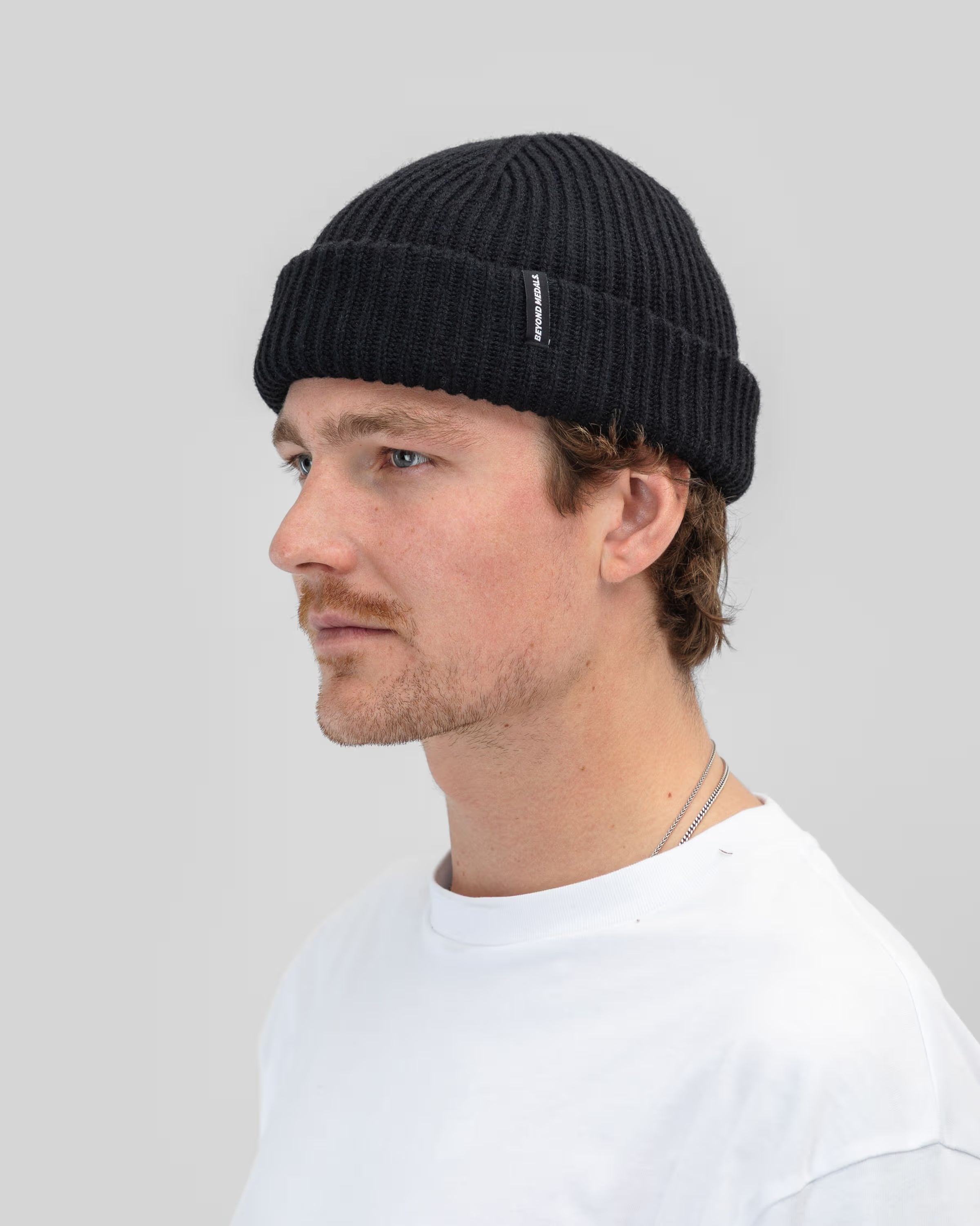 Beyond Medals Short Beanie- Black Or Brown