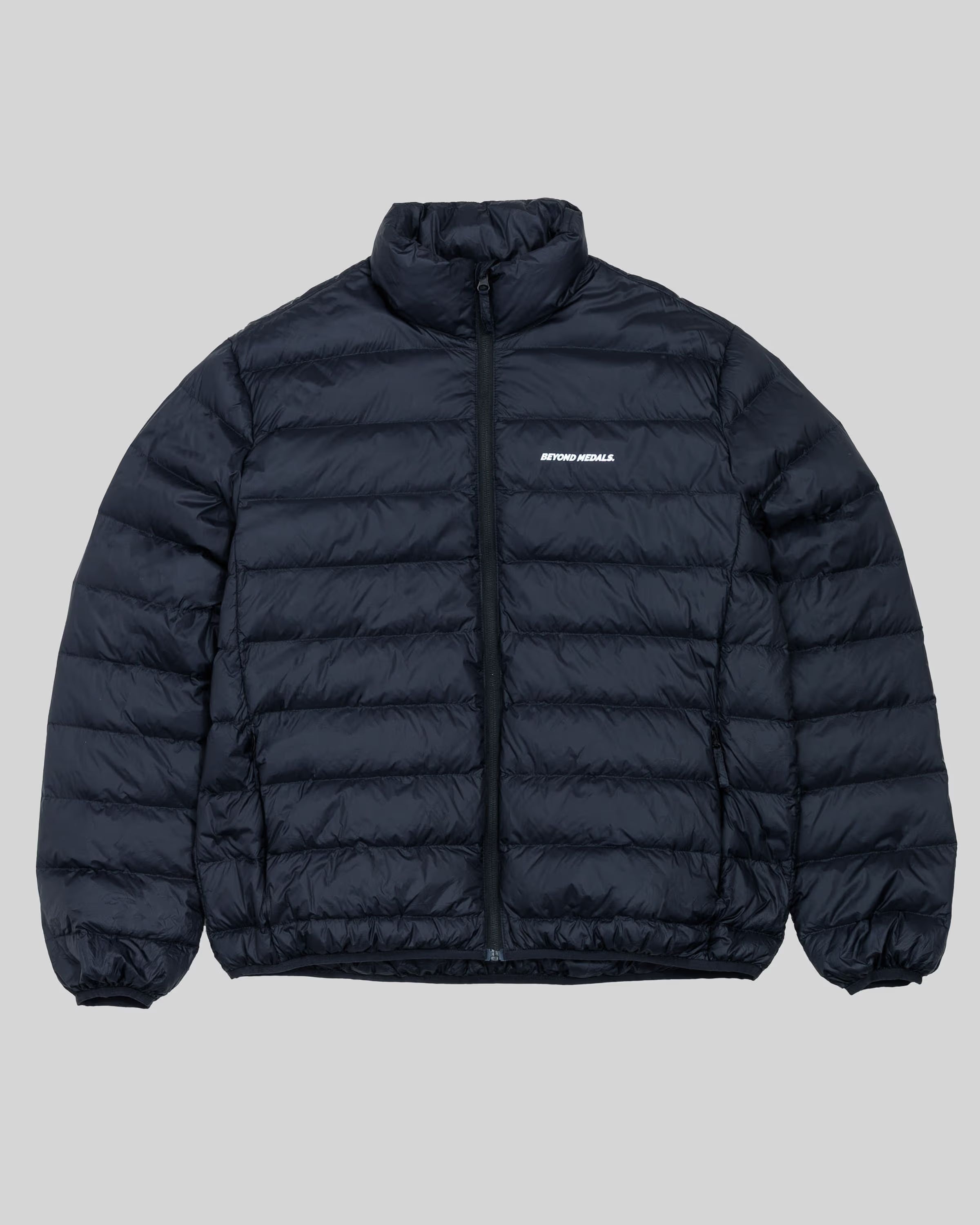 Beyond Medals Packable Down Jacket- Black