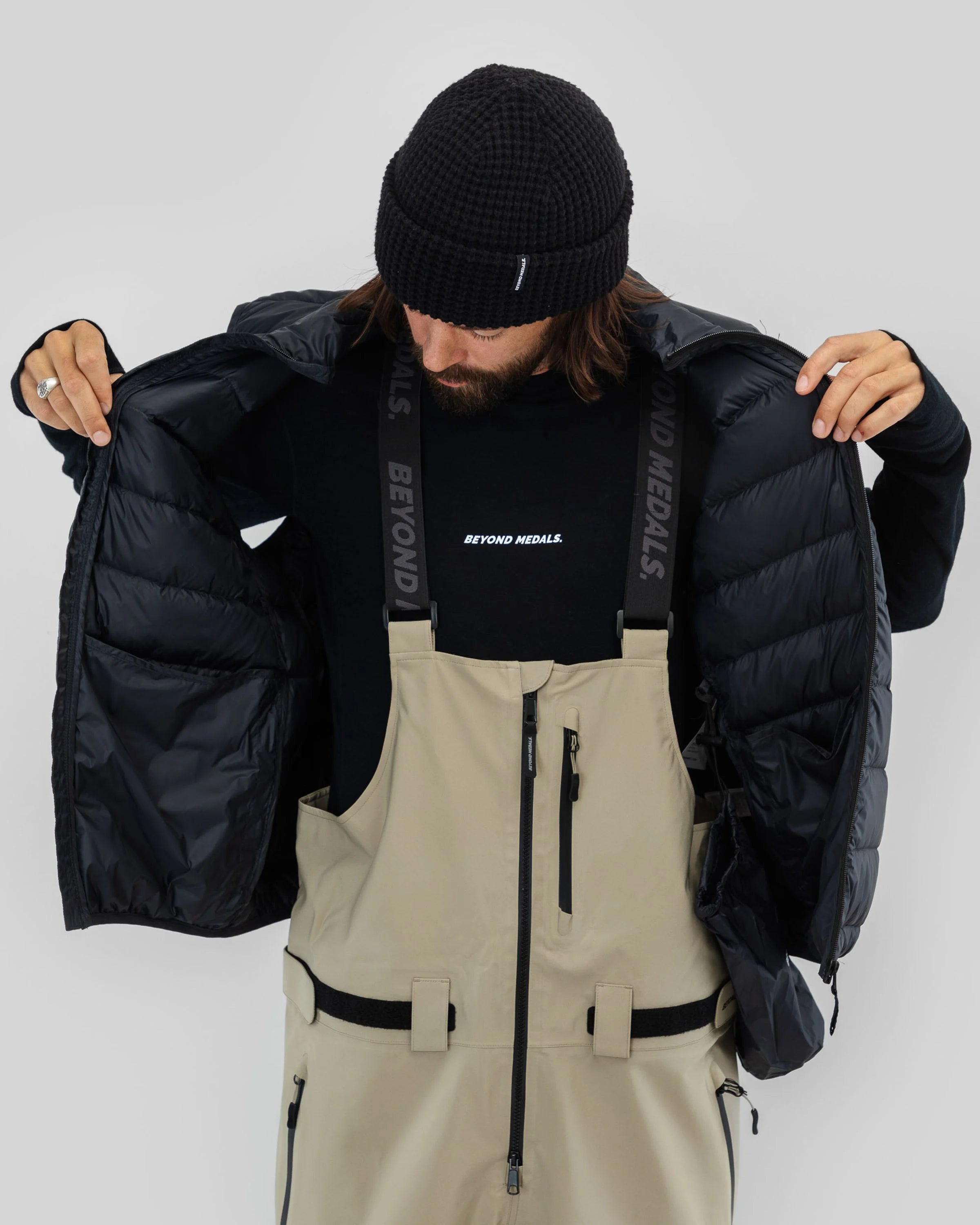Beyond Medals Packable Down Vest - Black -Unisex