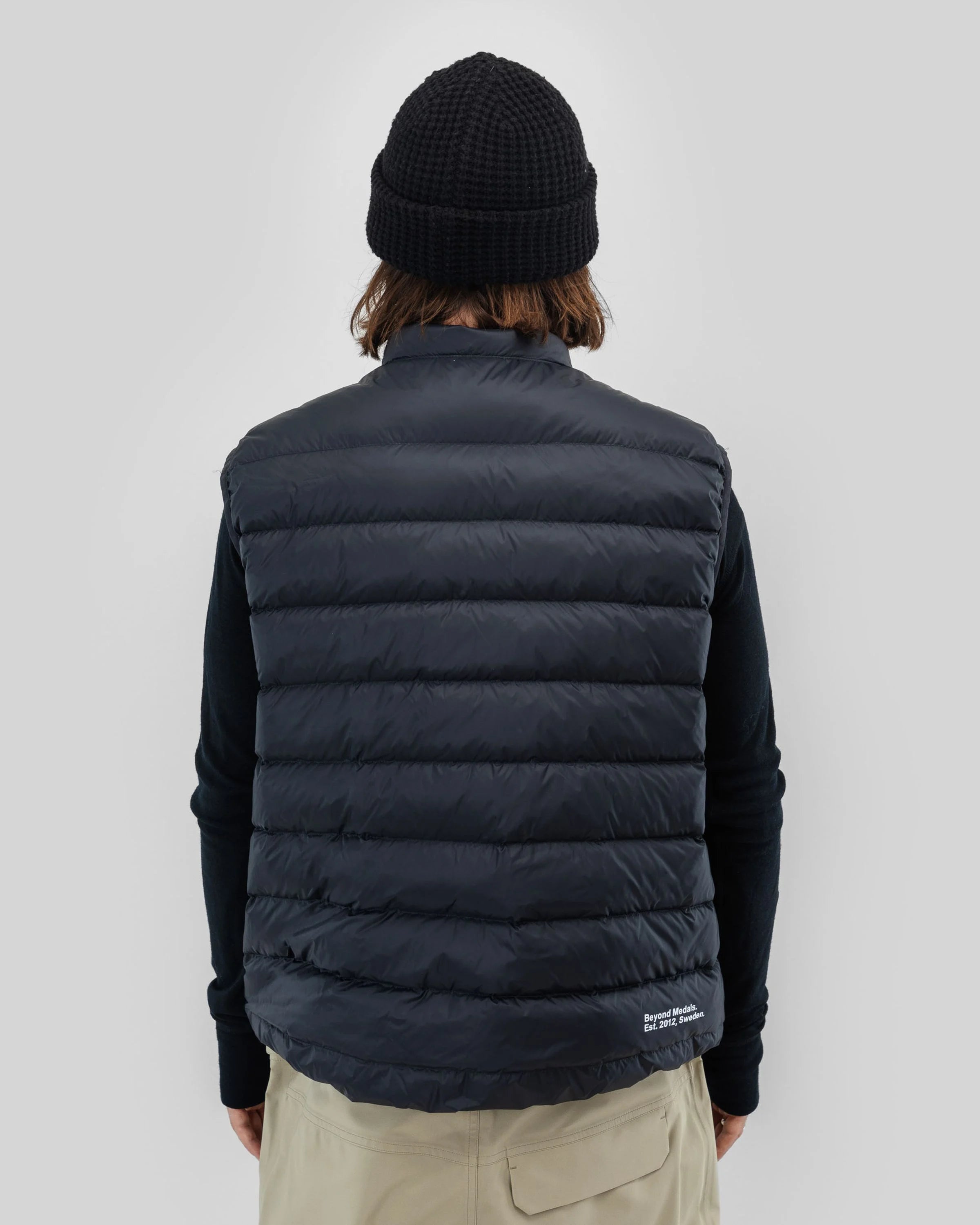 Beyond Medals Packable Down Vest - Black -Unisex