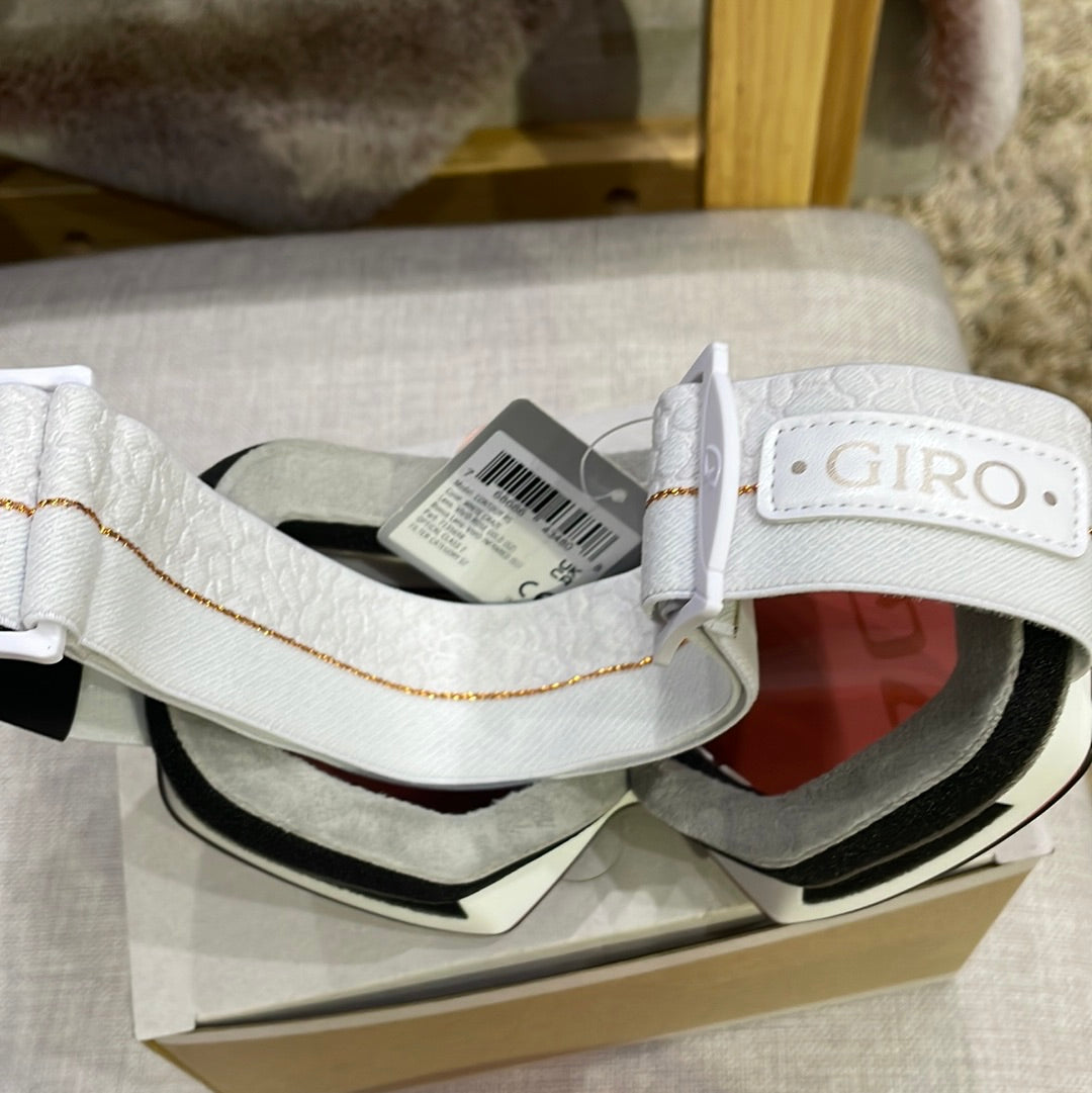 Snow Goggles CONTOUR RS White Craze / Vivid Rose + Infrared ( 2 x lenses)