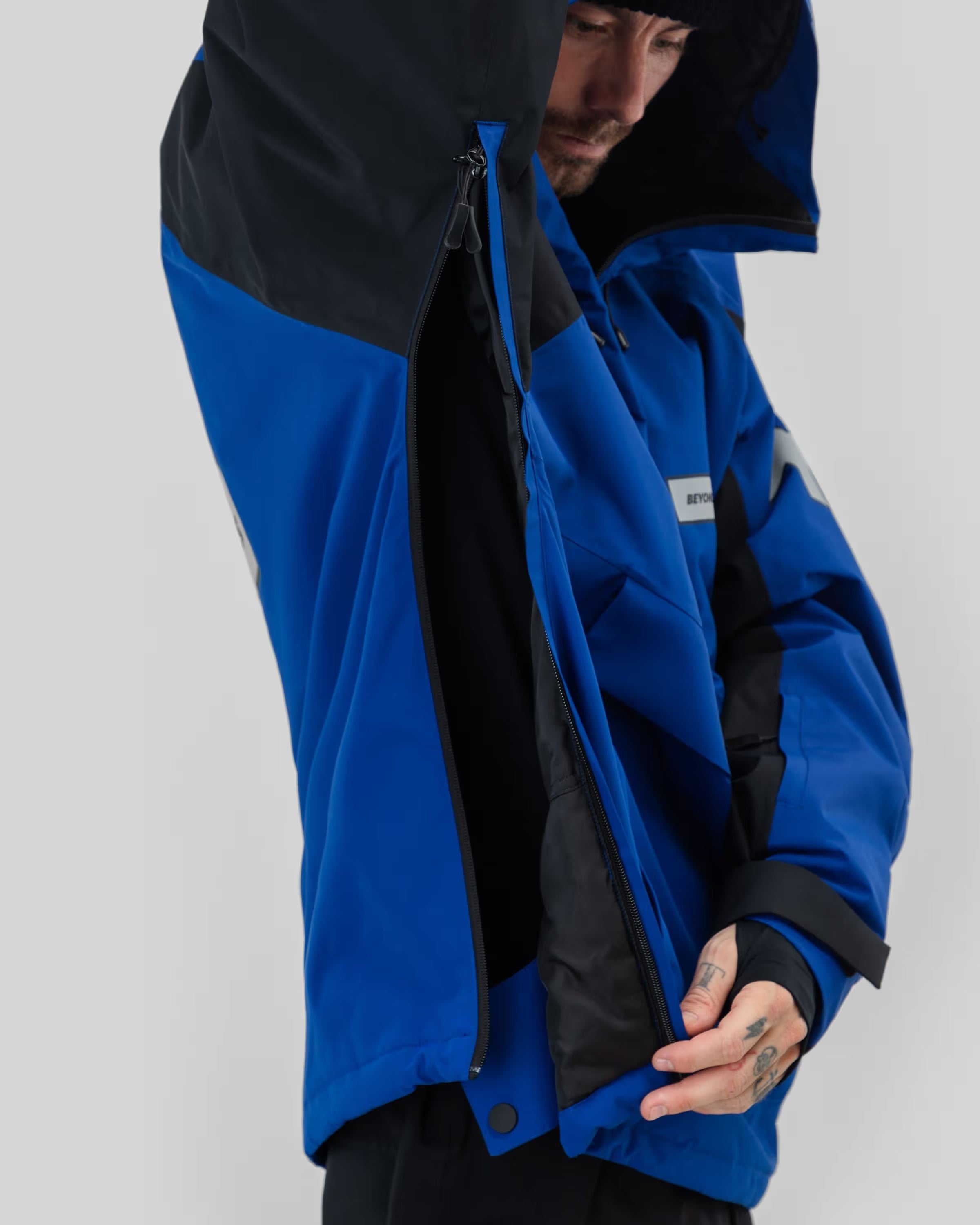 Beyond Medals Retro Anorak 2L- Blue