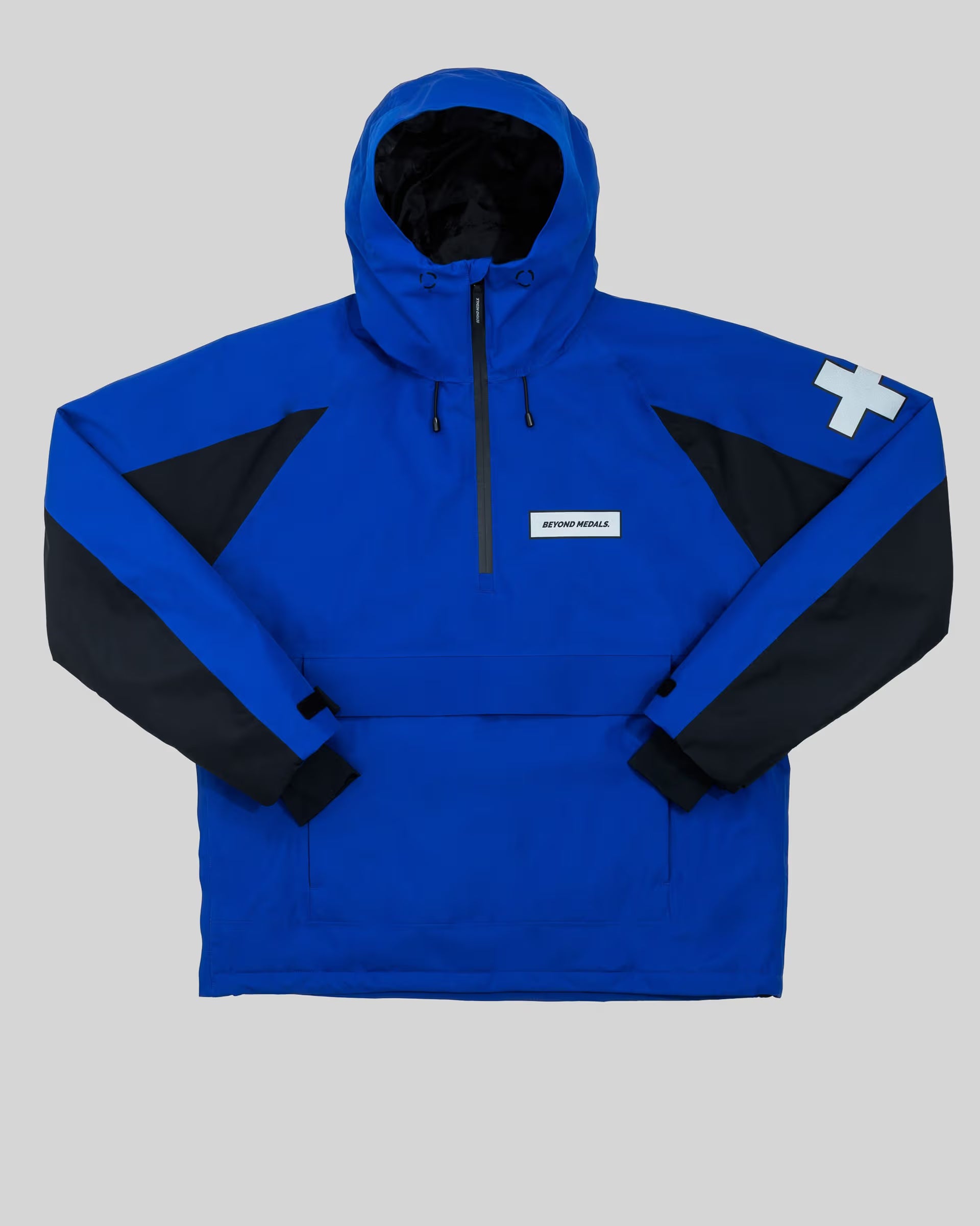 Beyond Medals Retro Anorak 2L- Blue
