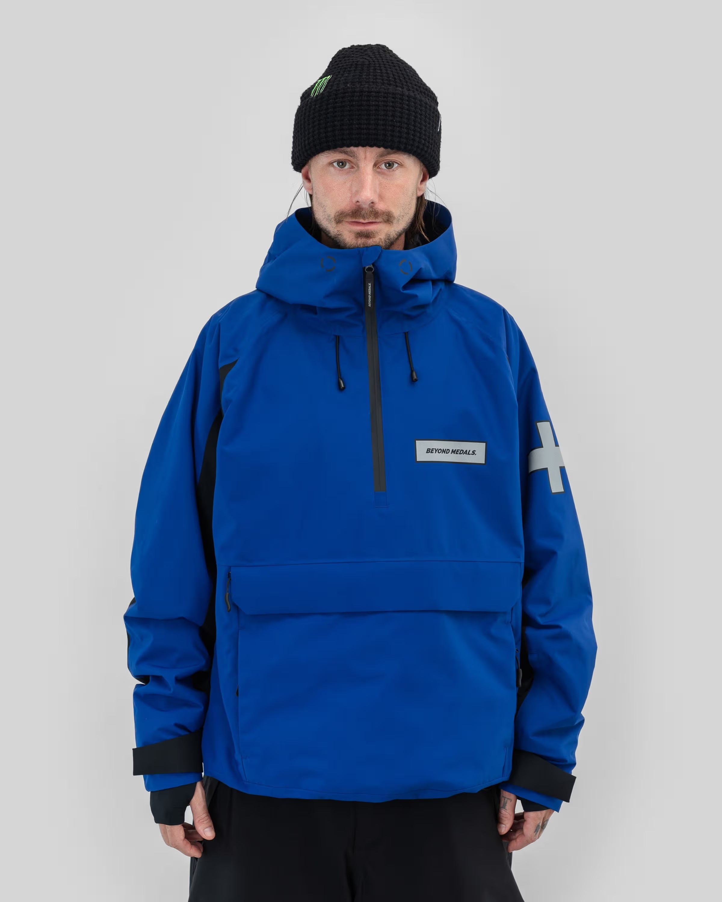 Beyond Medals Retro Anorak 2L- Blue