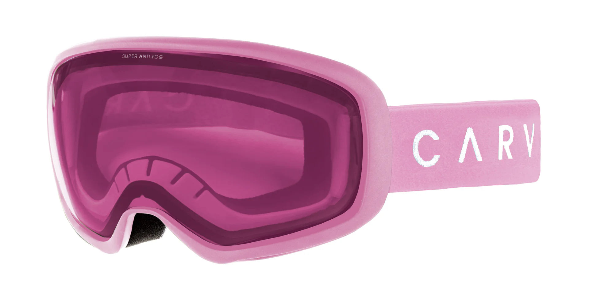 Snow Goggles Carve FIRST TRACKS Pink