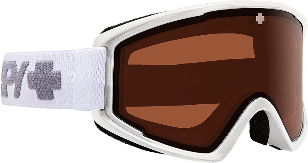 Snow Goggles SPY CRUSHER ELITE- Matte White- HD LL Persimmon