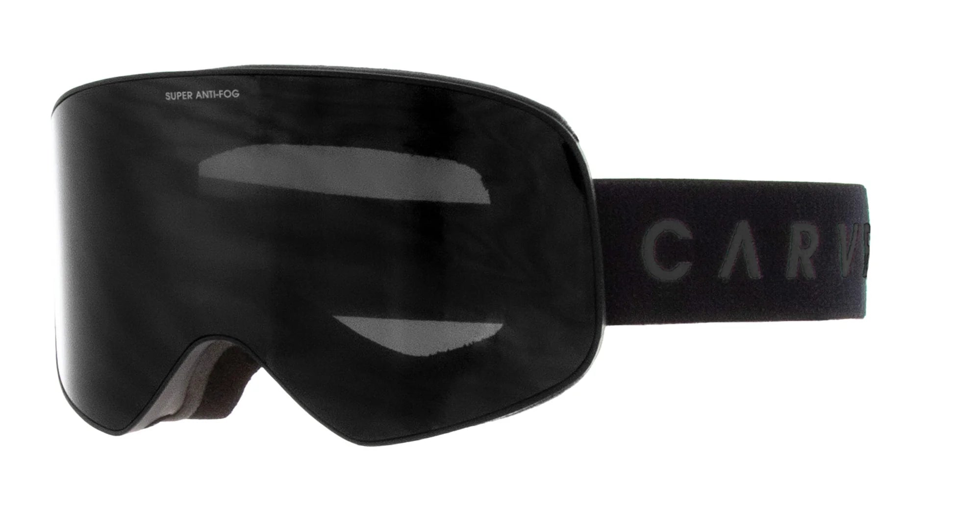 Snow Goggles Carve FROTHER Matt Black - Smoke Lens