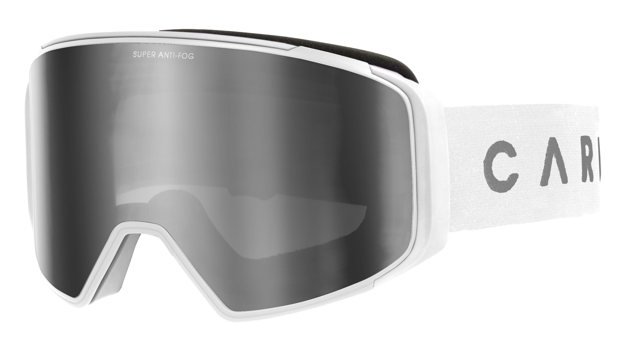 Snow Goggles Carve SUMMIT 2.0 Matt White/ Grey Silver Mirror/ Yellow Lens -Med ( 2 x lenses)