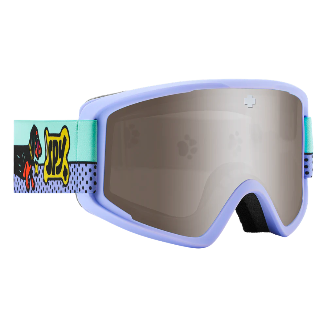 Snow Goggles SPY CRUSHER Elite Jr - Weiner Dog Silver Mirror