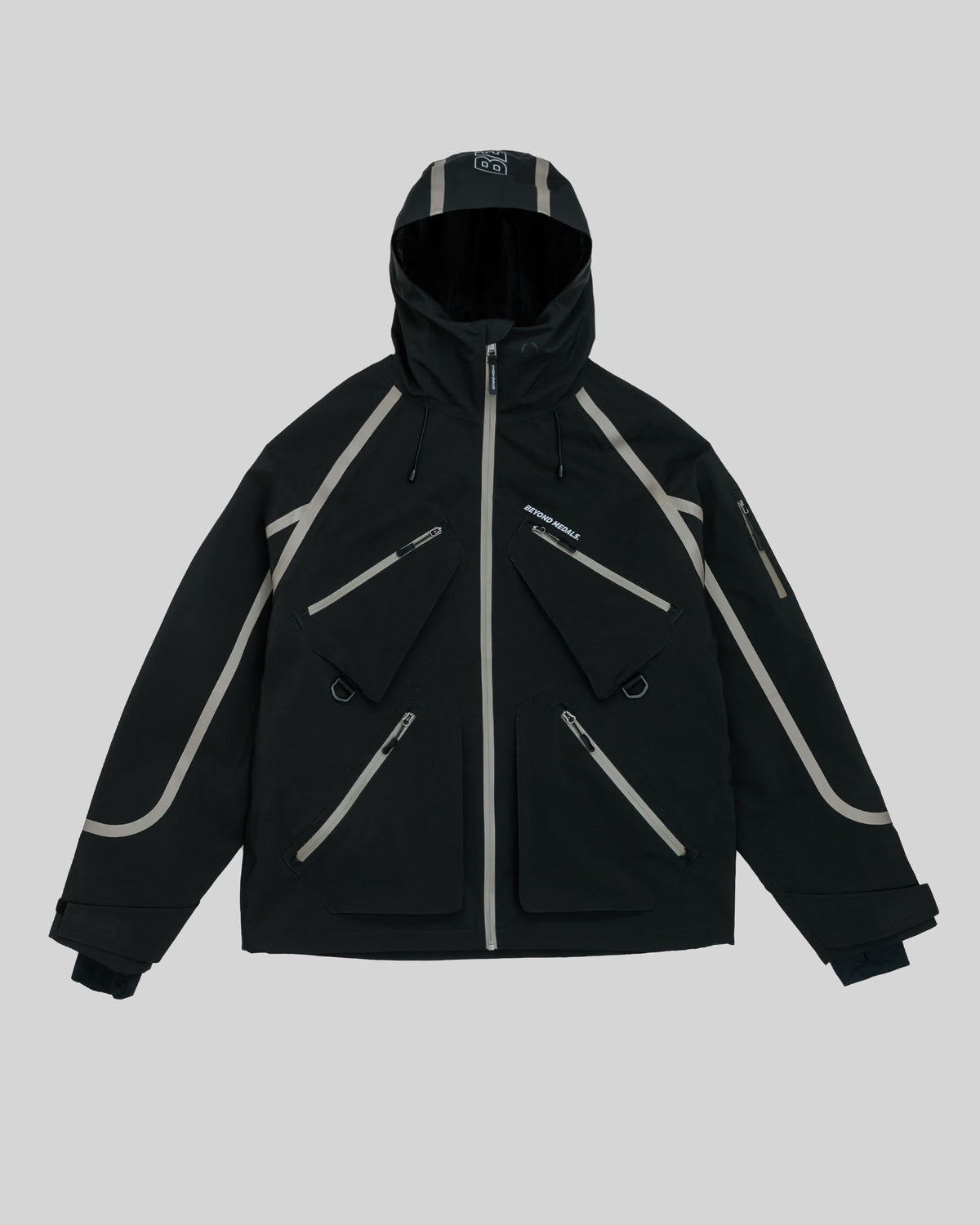Beyond Medals X Jacket Taped 3L- Black