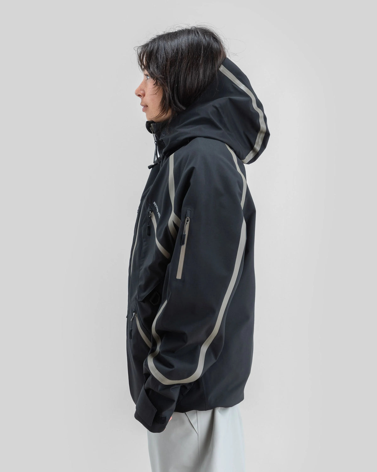 Beyond Medals X Jacket Taped 3L- Black