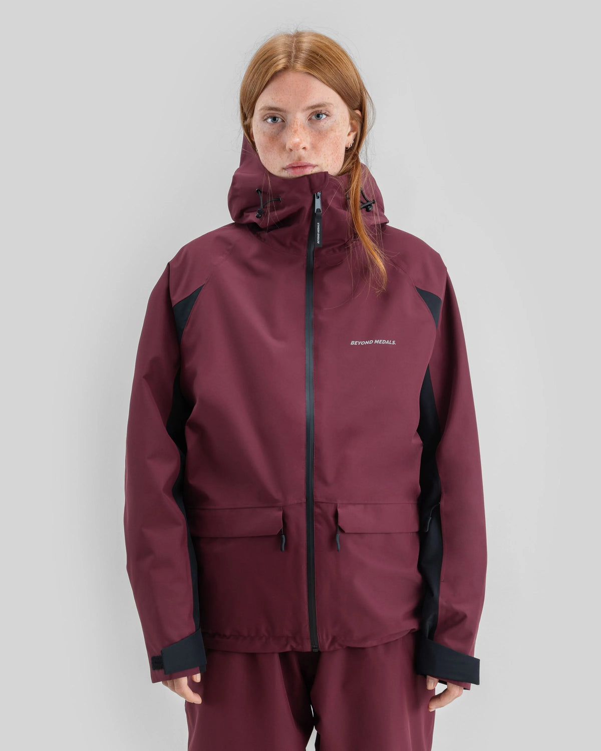 Beyond Medals Nostalgia Unisex Jacket - Dark Red