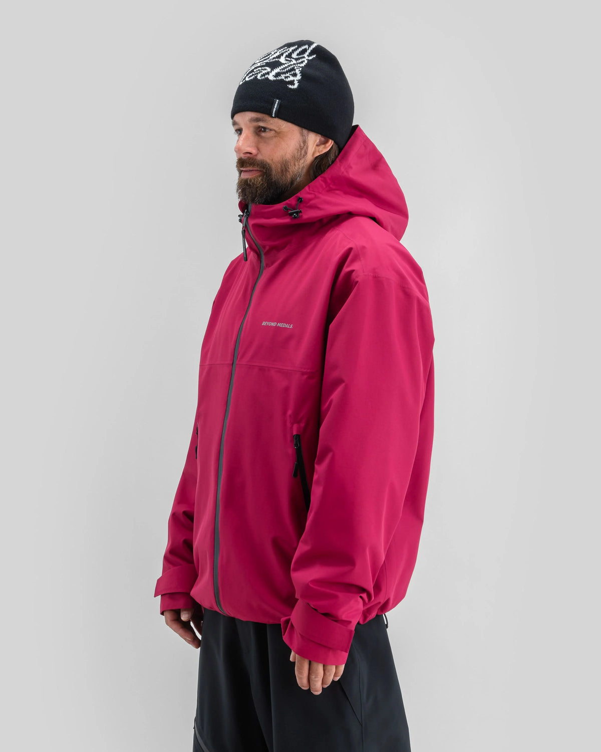 Beyond Medals Unisex Park Jacket - Raspberry