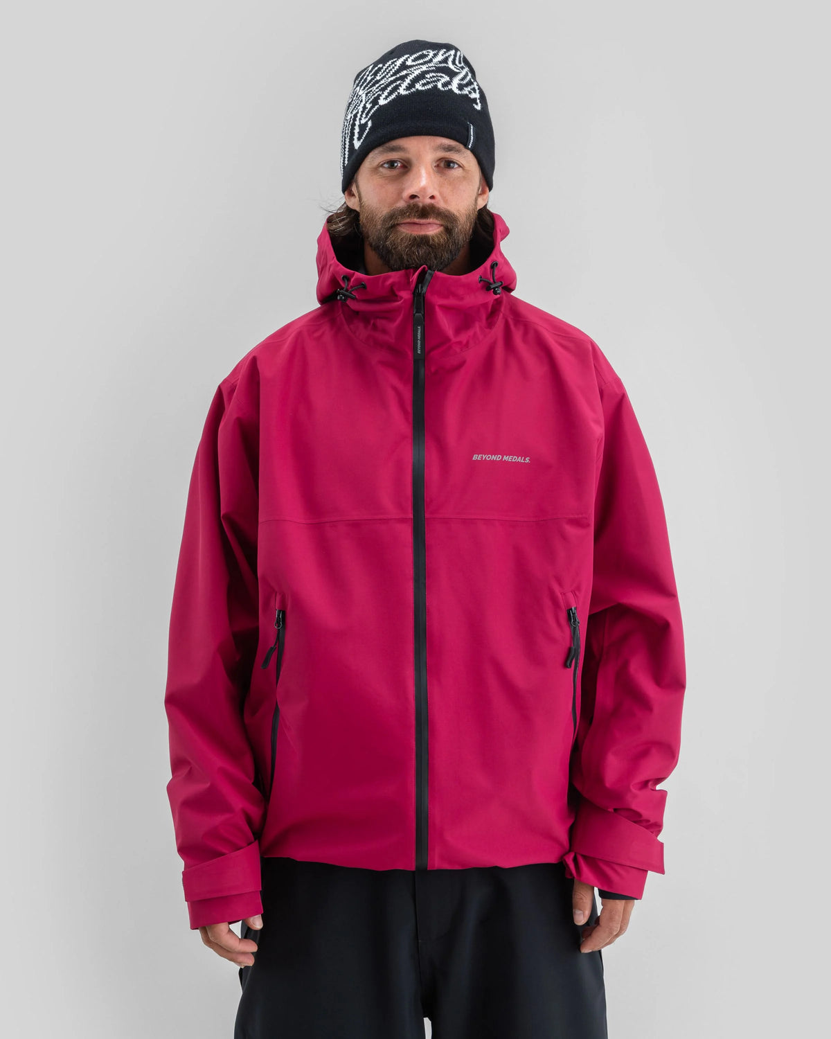 Beyond Medals Unisex Park Jacket - Raspberry