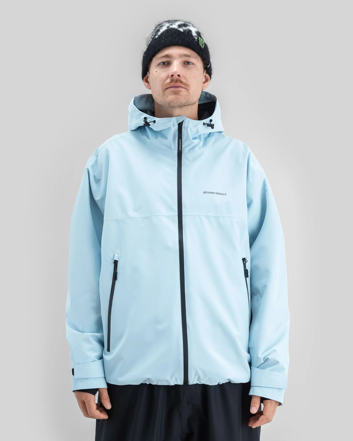 Beyond Medals Unisex Park Jacket - Light Blue