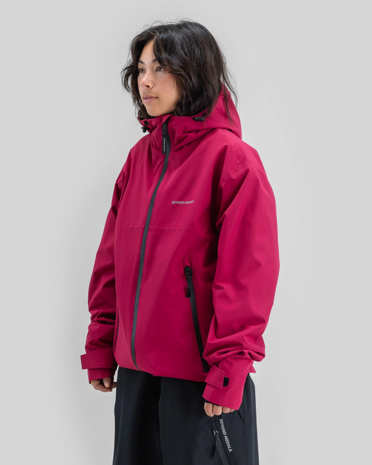 Beyond Medals Unisex Park Jacket - Raspberry