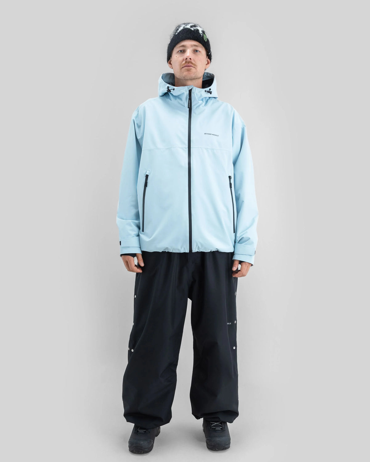 Beyond Medals Unisex Park Jacket - Light Blue