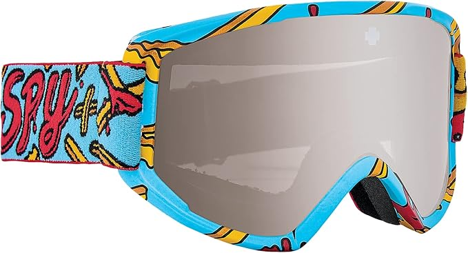 Snow Goggles SPY CRUSHER Elite Jr - Pizza French Fries-Bronze w Silver Spectra Mirror