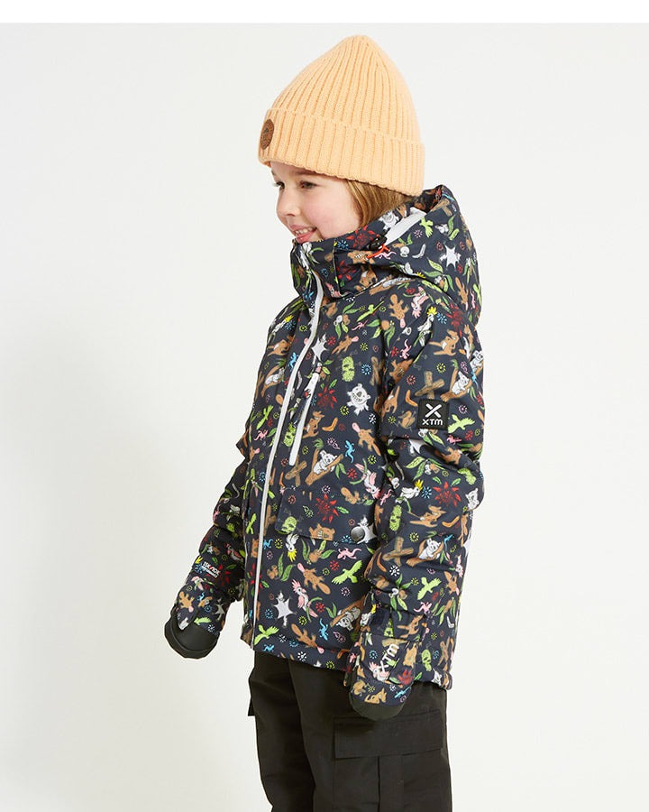 XTM Yama Kids Snow Jacket 2-6 years-Woodland Navy