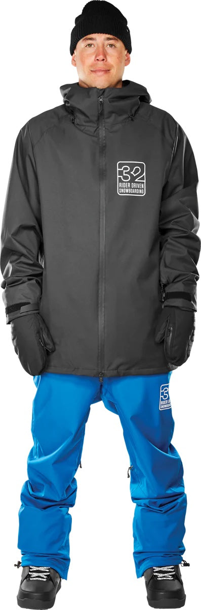 Snow Jacket THIRTYTWO GATEWAY Mens Jacket - Black