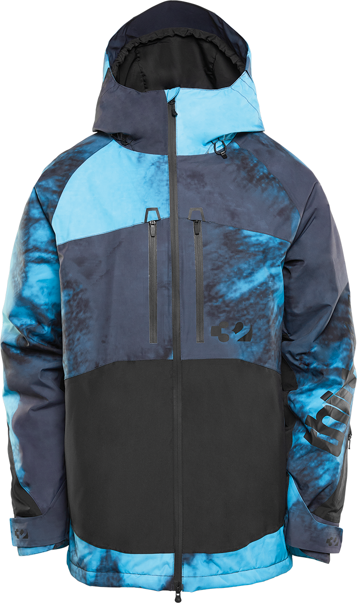 Snow Jacket THIRTYTWO Lashed Jacket Mens, Haze Blue