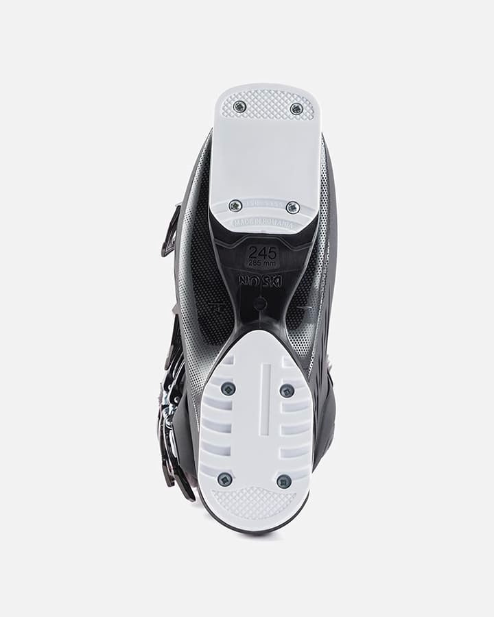 Skis Boots PURE Pro 80 On Piste, Last 100mm- Metal Ice Black-Women