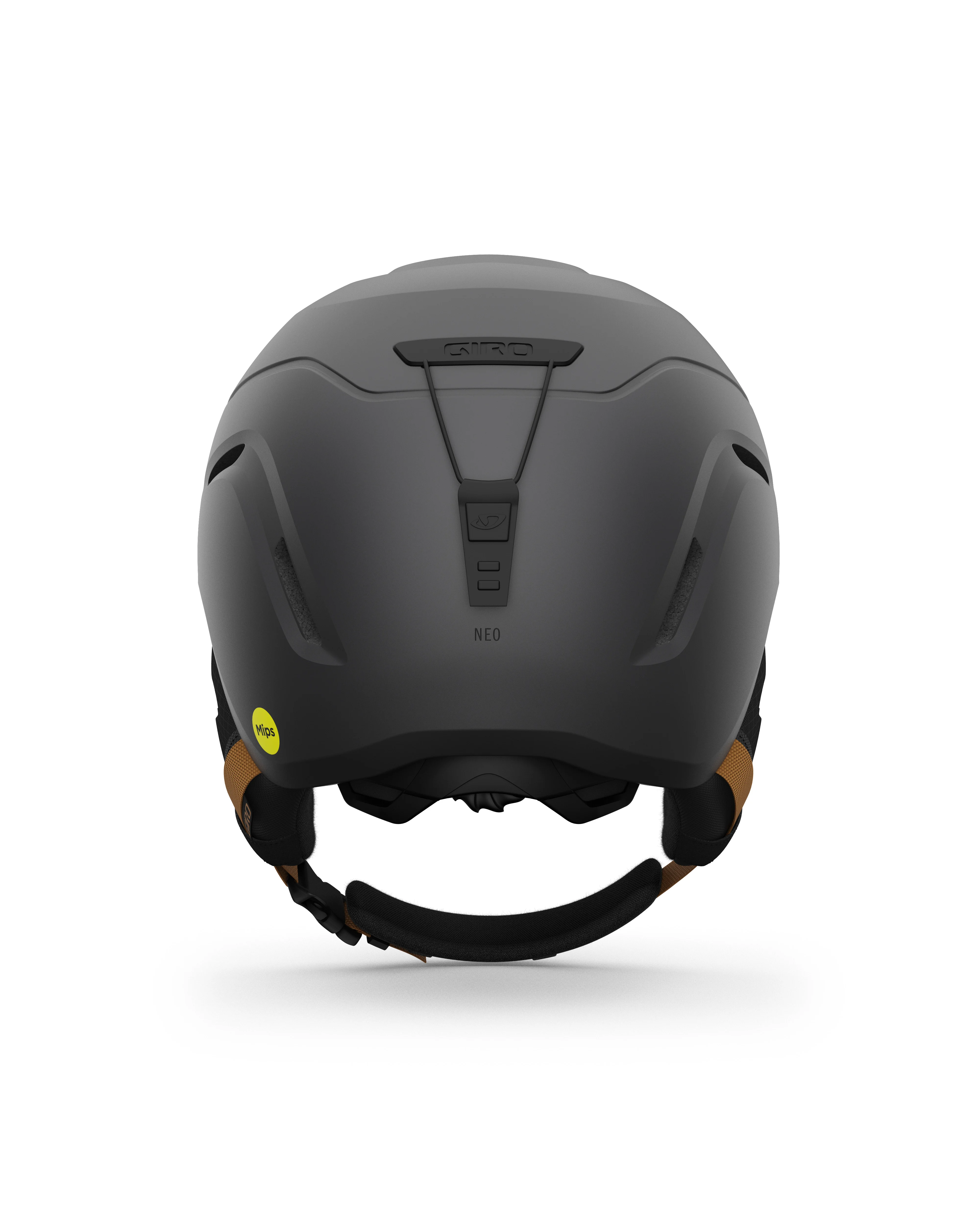 Snow Helmet GIRO NEO Mips, Metallic Coal tan