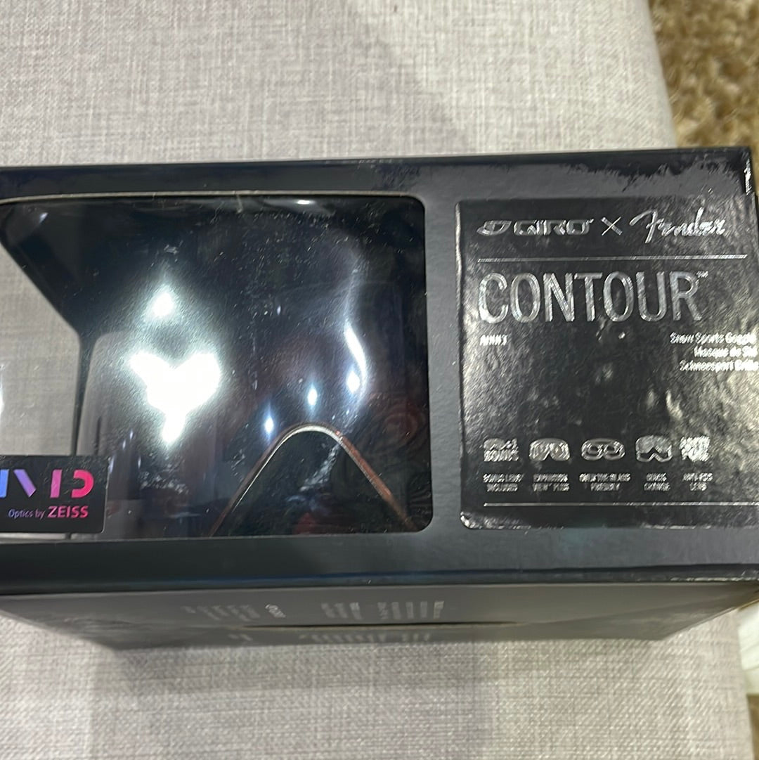 Snow Goggles CONTOUR FENDER Silverburst / Vivid Onyx + Infrared ( 2 x lenses)